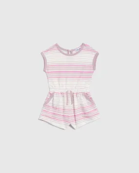 Splendid Infant Girl Painterly Stripe Romper