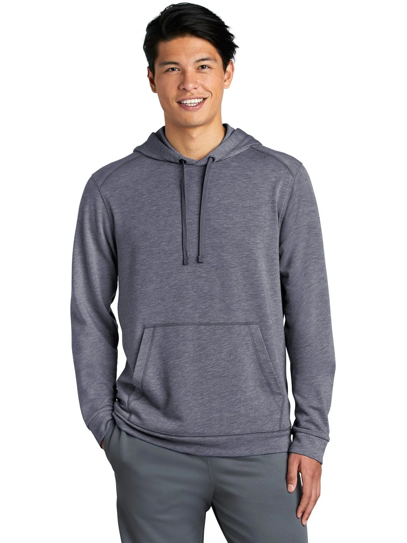 Sport-Tek Posicharge Tri-Blend Wicking Fleece Hooded Pullover