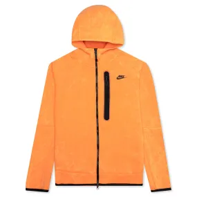 Sportswear Tech Fleece Full-Zip Hoodie - Kumquat/Black