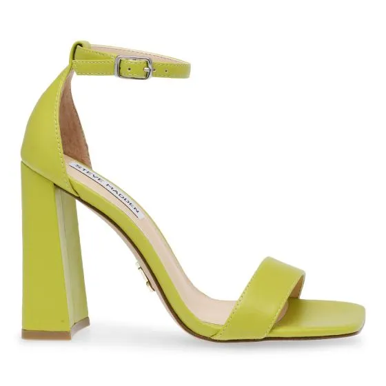 Steve Madden W Airy Lime Lea Recycled Action Sandals