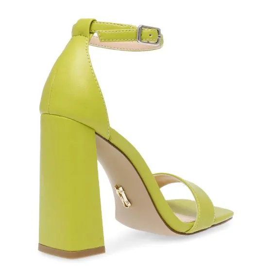 Steve Madden W Airy Lime Lea Recycled Action Sandals