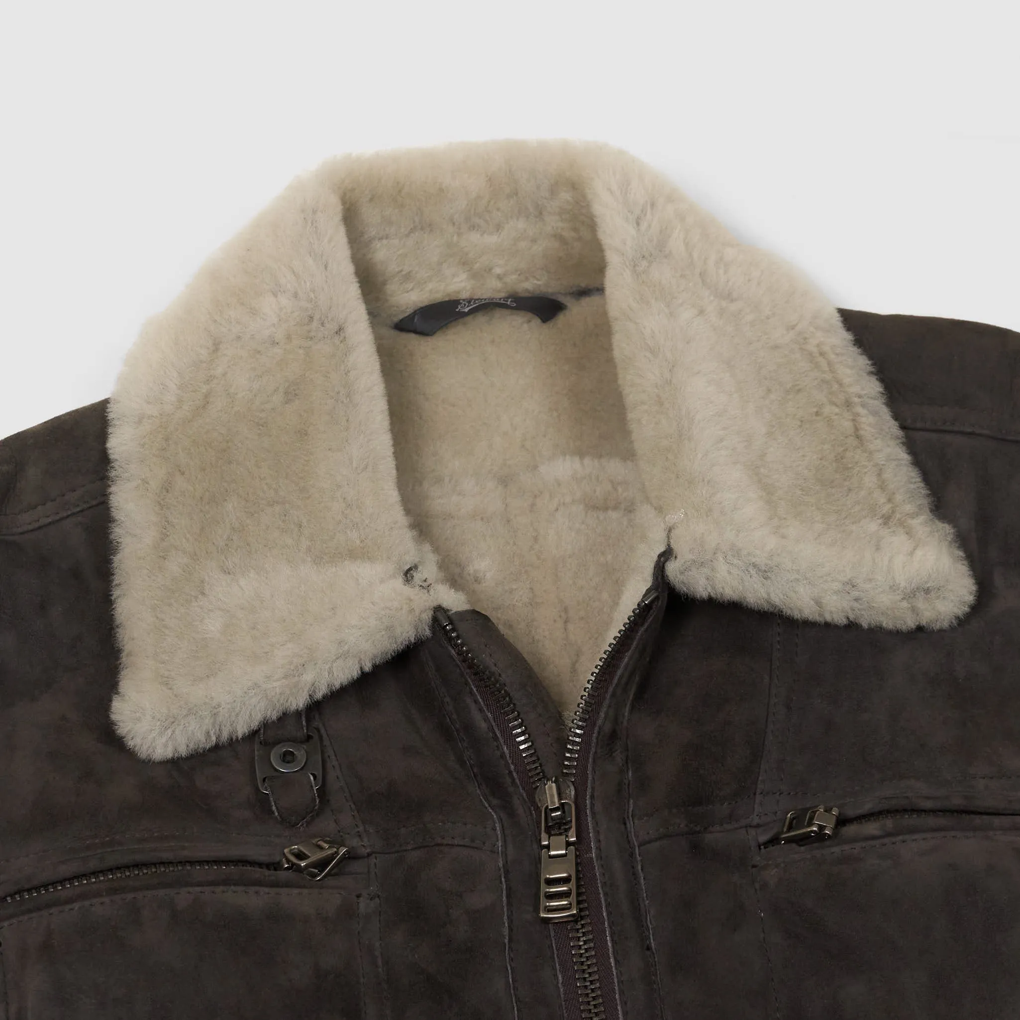 Stewart Shearling Leather Jacket