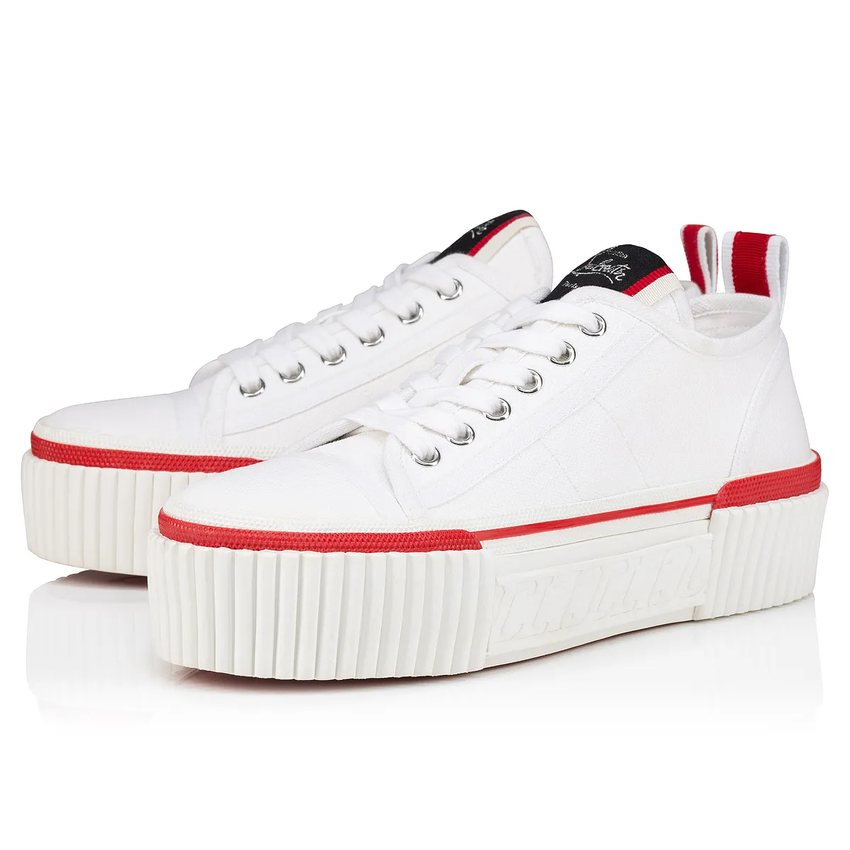 Super Pedro 40mm Sneakers - Olona canva - White - Women