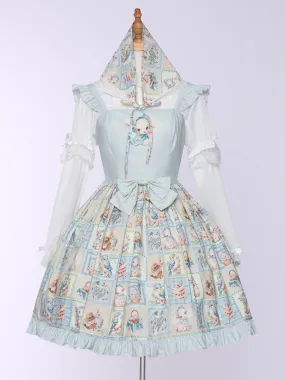 Sweet Lolita Dress Polyester Sleeveless Sweet Lolita Dress