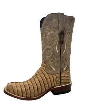 Tanner Mark Caiman Tail Print Men's Boot