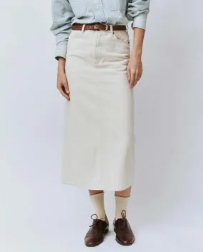 The Column Skirt - Natural