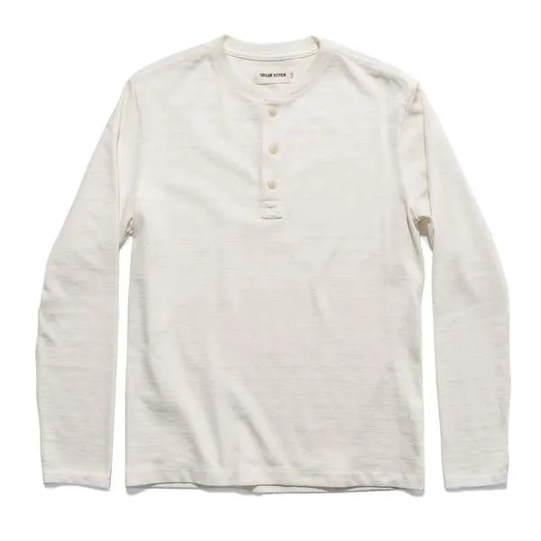 The Heavy Bag Henley - Natural