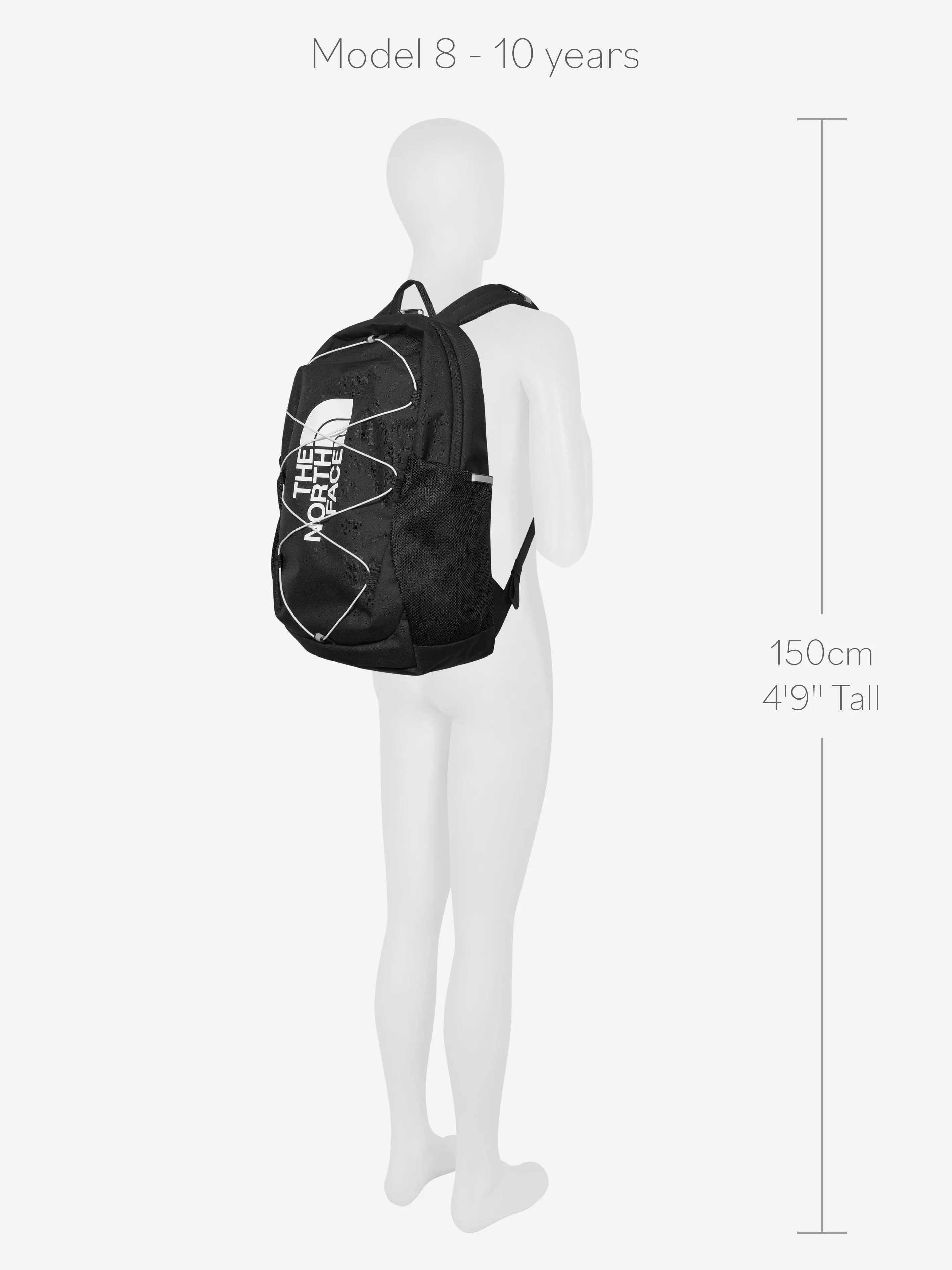 The North Face Kids Youth Court Jester Backpack in Black