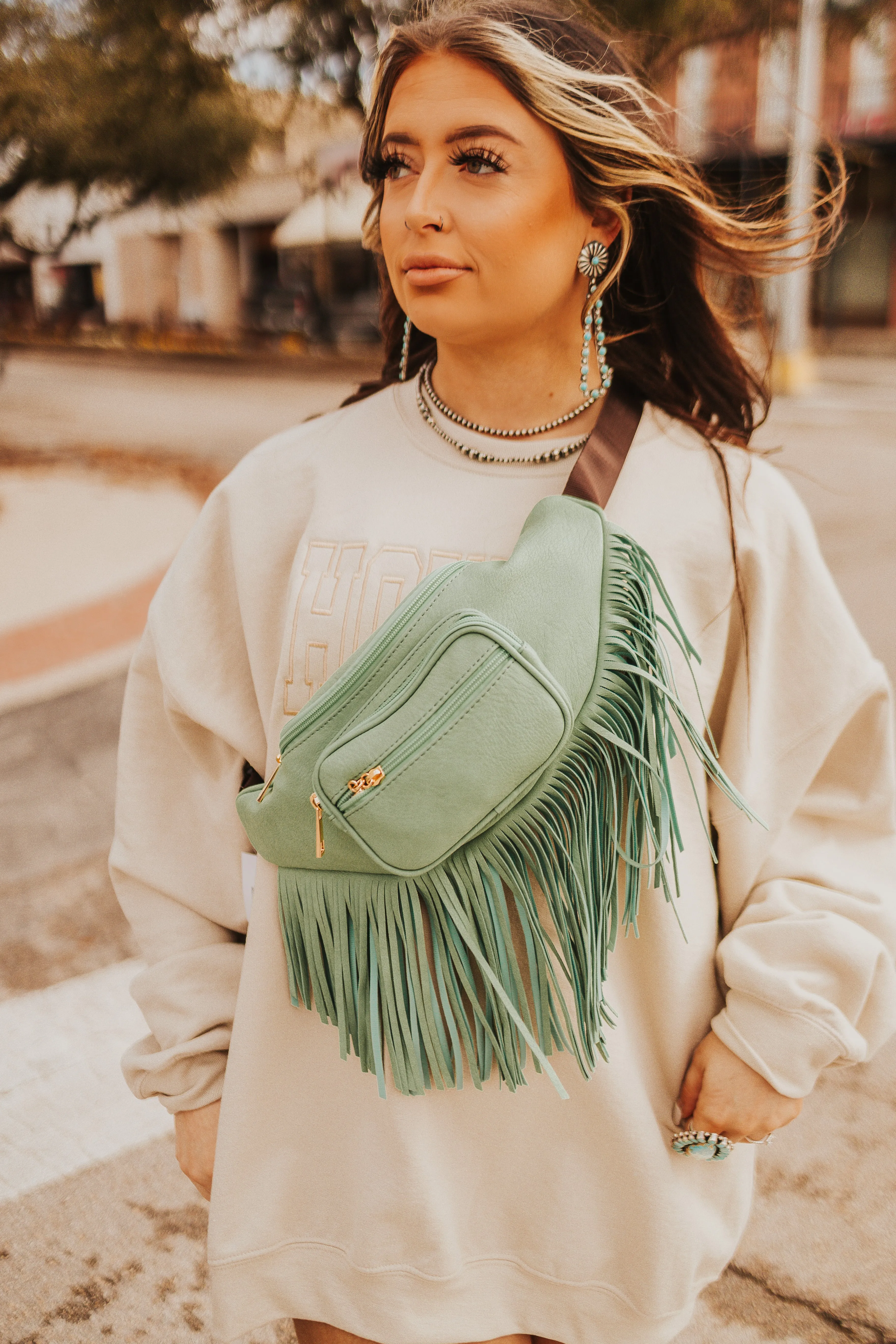 The Vaquera Fringe Bum Bag