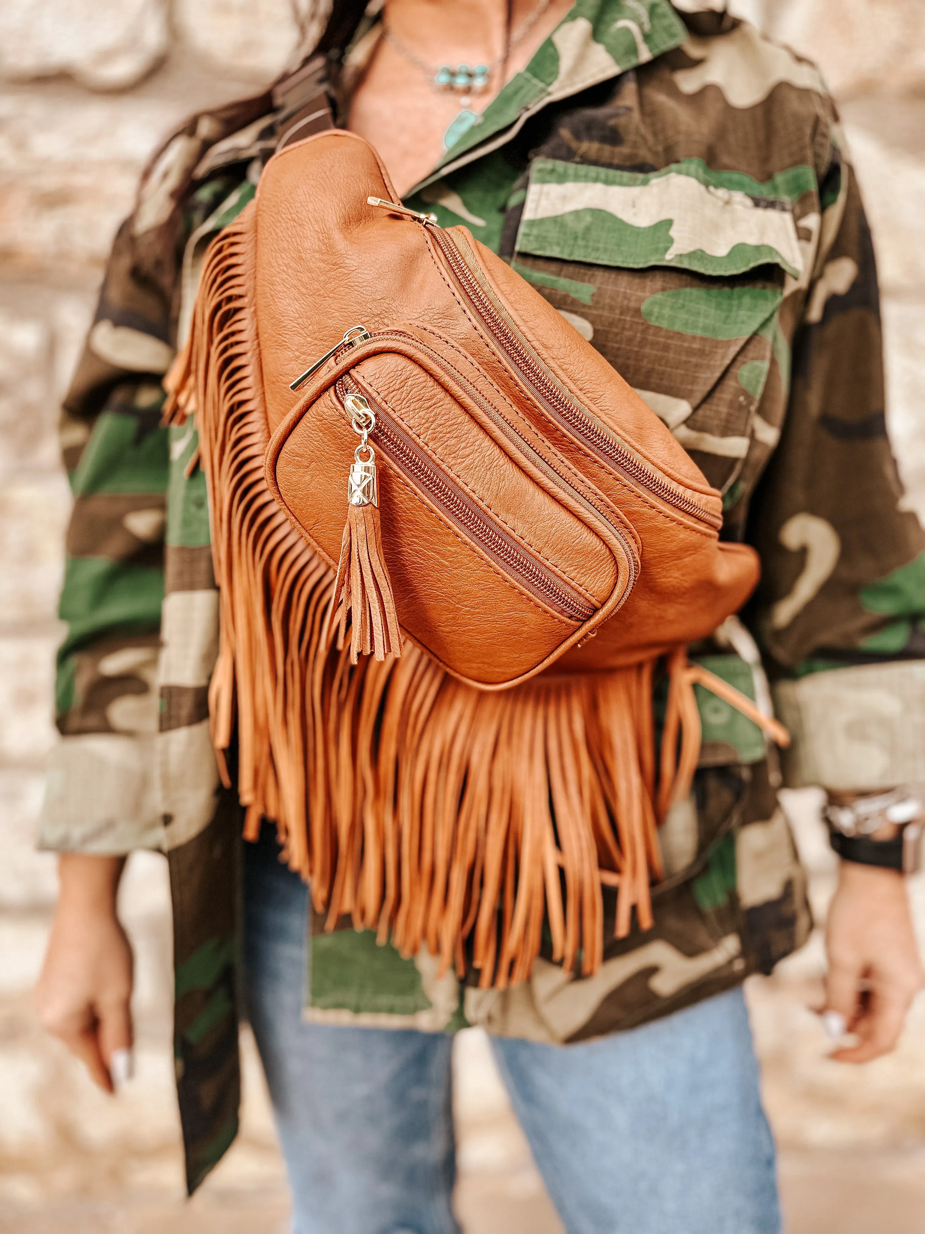 The Vaquera Fringe Bum Bag