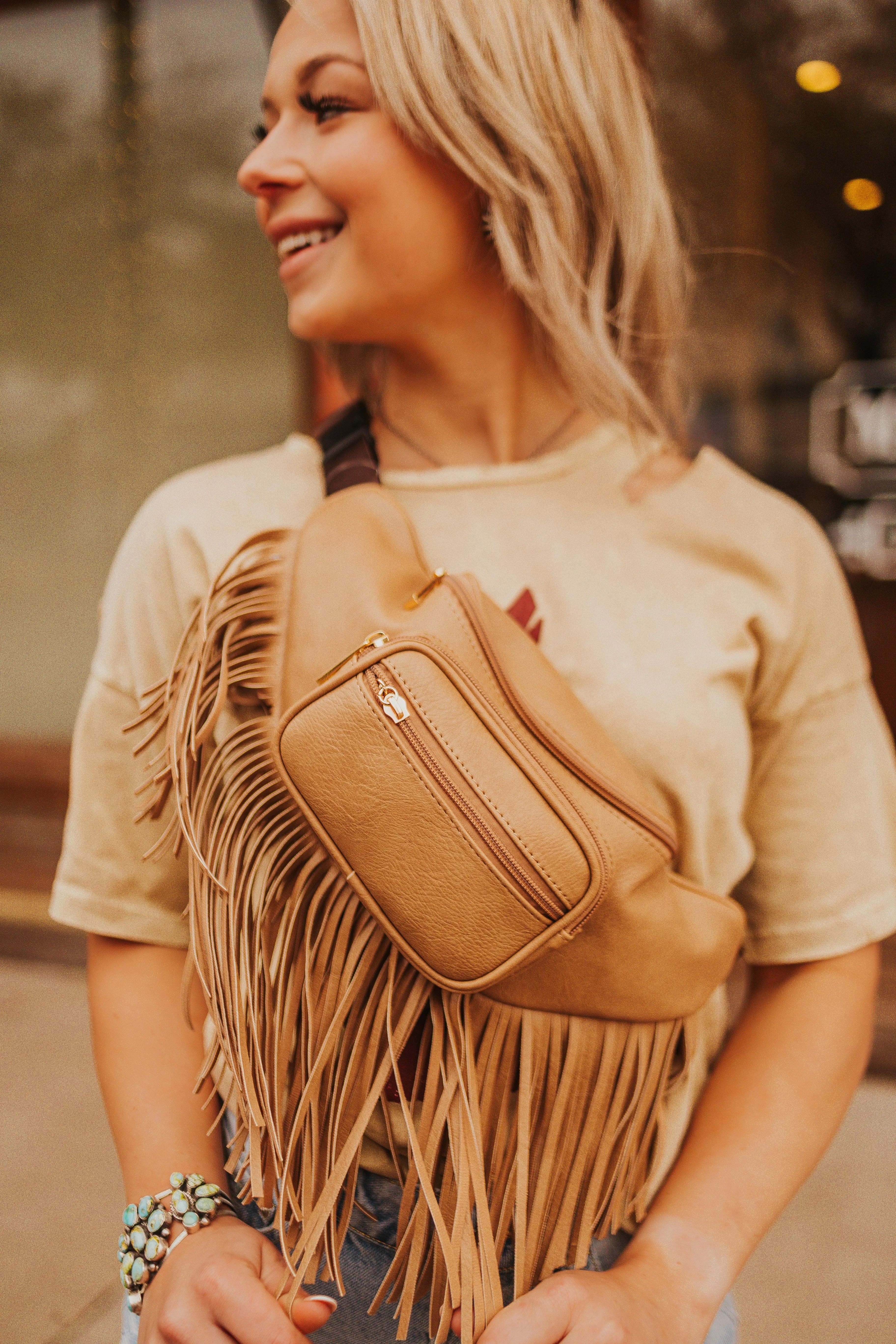 The Vaquera Fringe Bum Bag