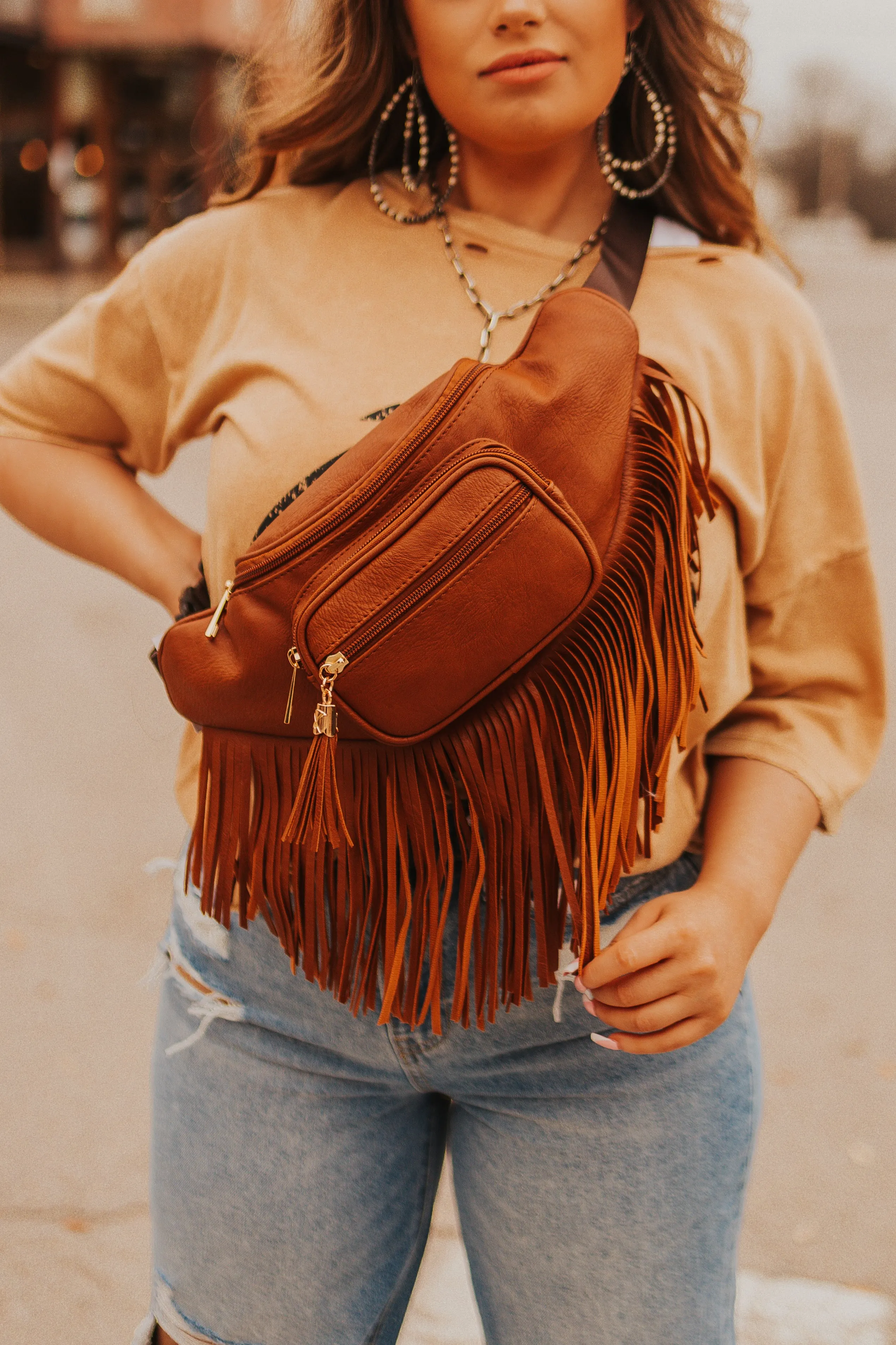 The Vaquera Fringe Bum Bag