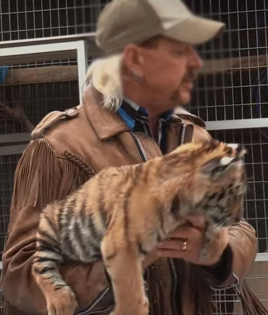 Tiger King G.W Zoo (Joe Exotic) Leather Fringe Jacket | TLC