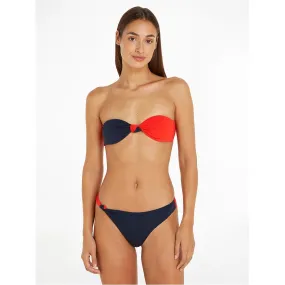 Tommy Bodywear Bandeau Knot Bikini Top