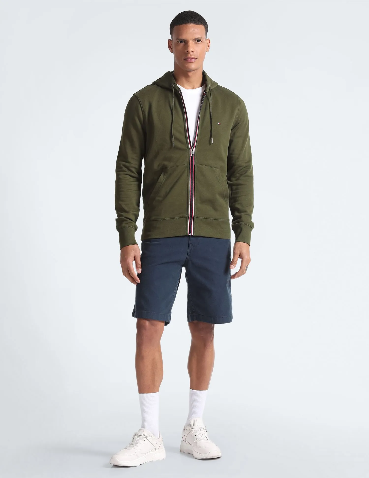 Tommy Hilfiger Core Cotton Zip Hooded Sweatshirt