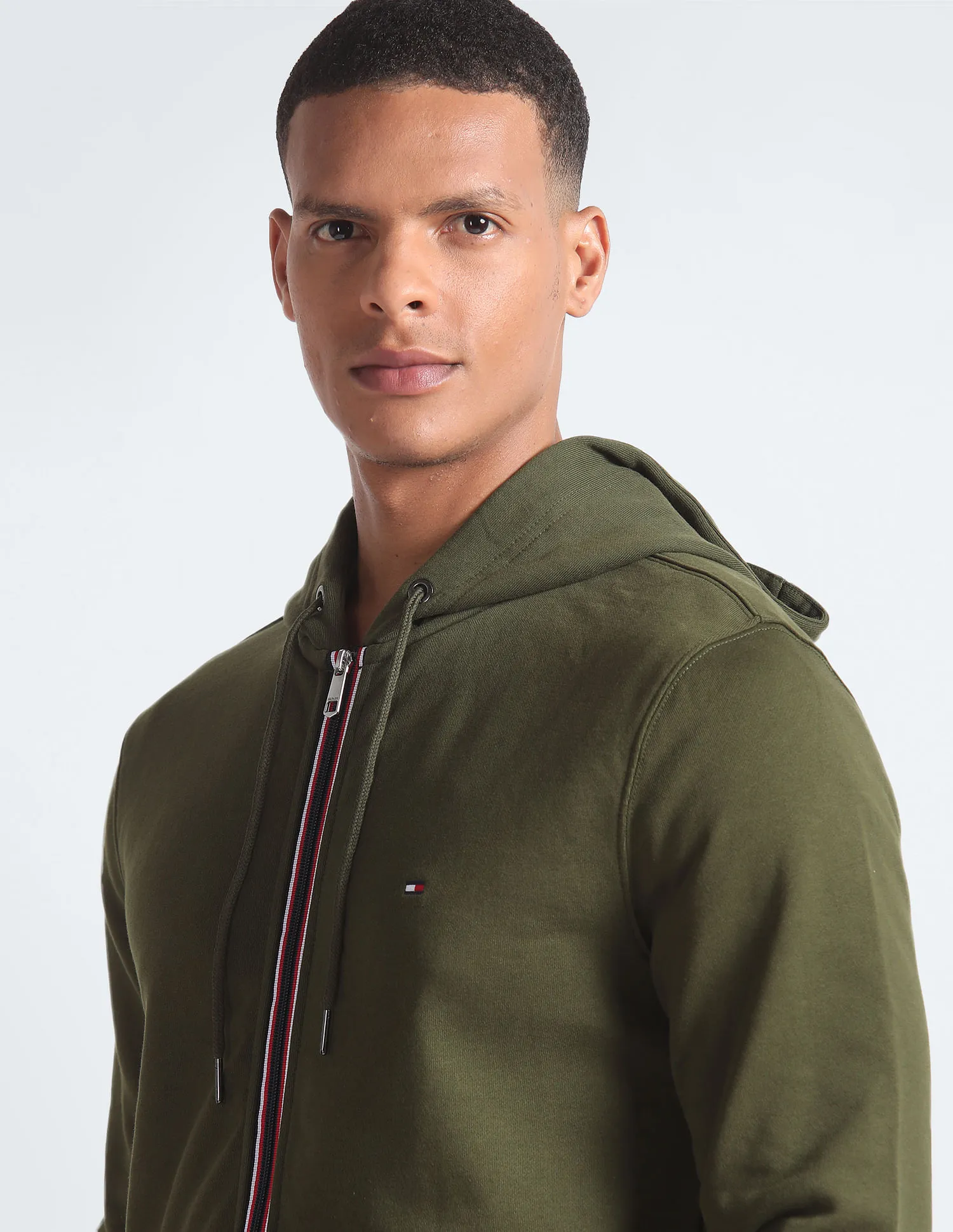 Tommy Hilfiger Core Cotton Zip Hooded Sweatshirt