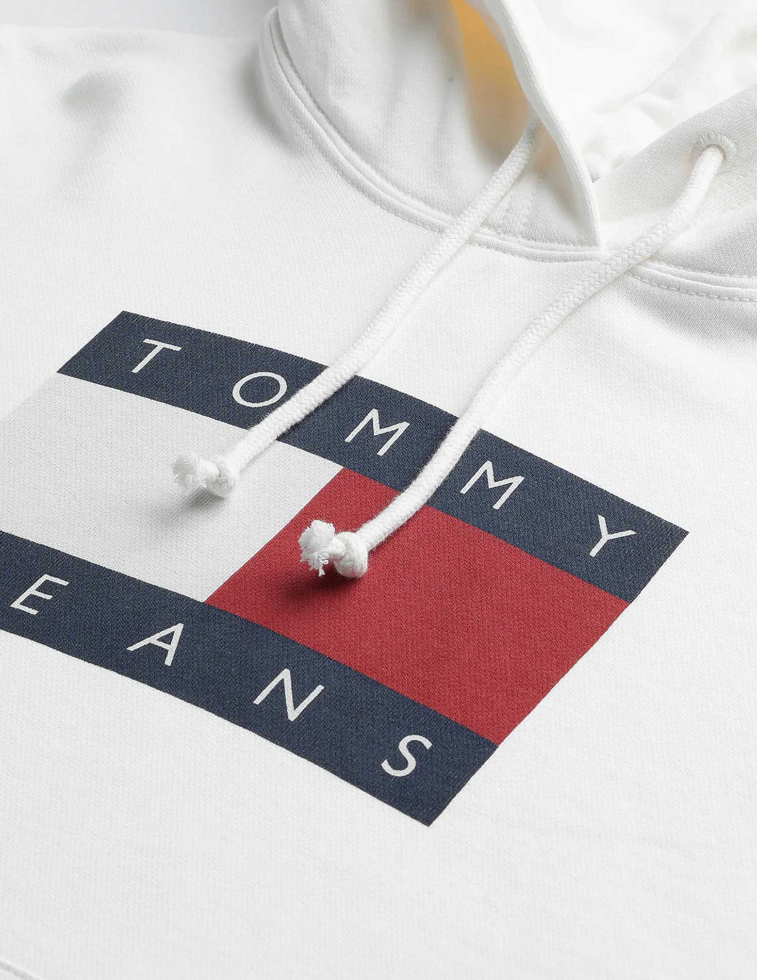 Tommy Hilfiger Transitional Cotton Flag Hooded Sweatshirt