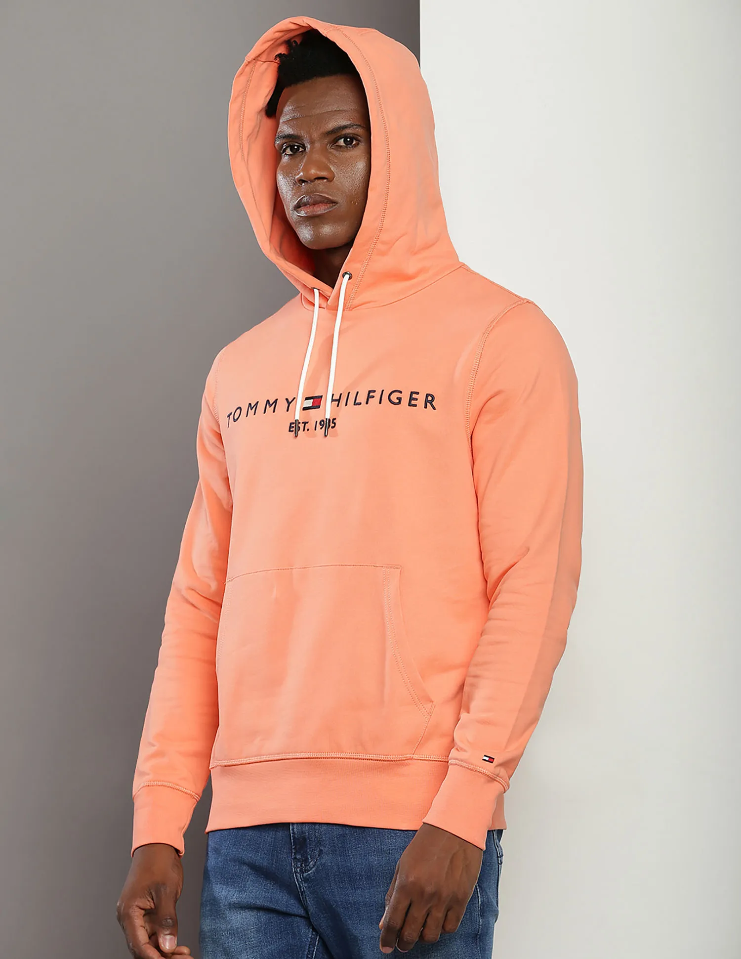 Tommy Hilfiger Transitional Cotton Hooded Sweatshirt