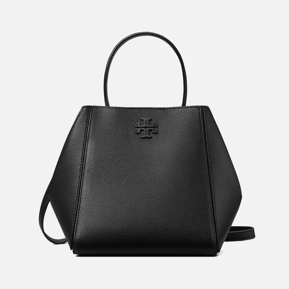 Tory Burch Mcgraw Leather Small Bucket Bag | Coggles