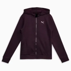 TRAIN FAVOURITE Full-Zip Hoodie - Youth 8-16 years | Midnight Plum | PUMA Running & Training | PUMA 