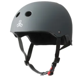 Triple-8 Certified Sweatsaver Helmet Matte Carbon