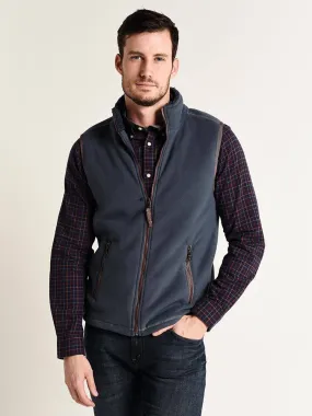     TRUE GRIT  Bonded Polar Fleece Zip Vest    