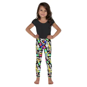 TV No Signal Kid's Leggings