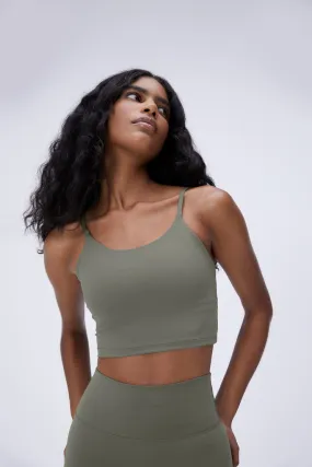 Ultimate Tank Bra - Olive Green