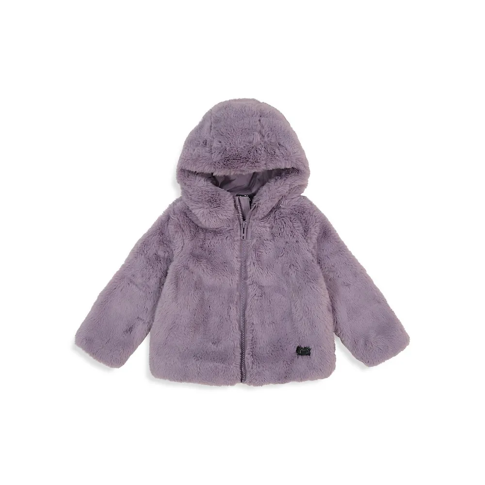 Under Armour Baby's UA Cozy Faux Fur Hooded Jacket