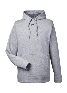 Under Armour Hustle Fleece Hoodie True Grey Heather / Black Men's 1300123