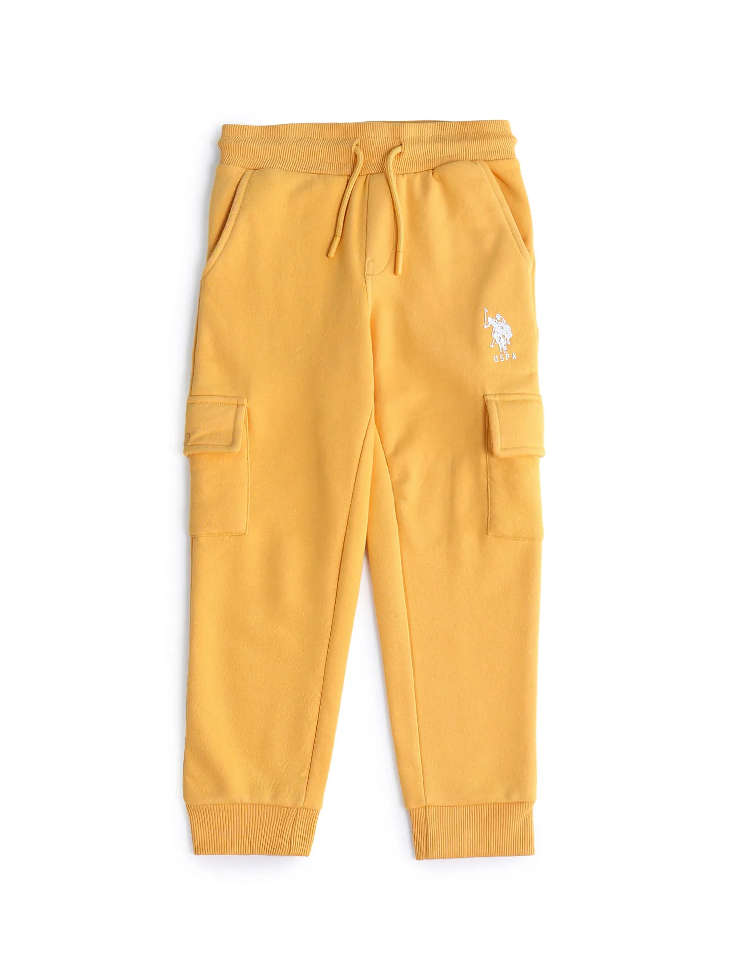 U.S. Polo Assn. Kids Boys Regular Fit Cargo Joggers