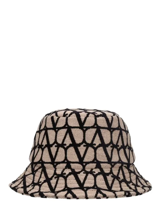 Valentino Garavani   Vlogo monogram bucket hat 