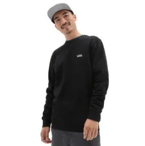 Vans Core Basic Mens Long Sleeve Crew Sweatshirt - Black