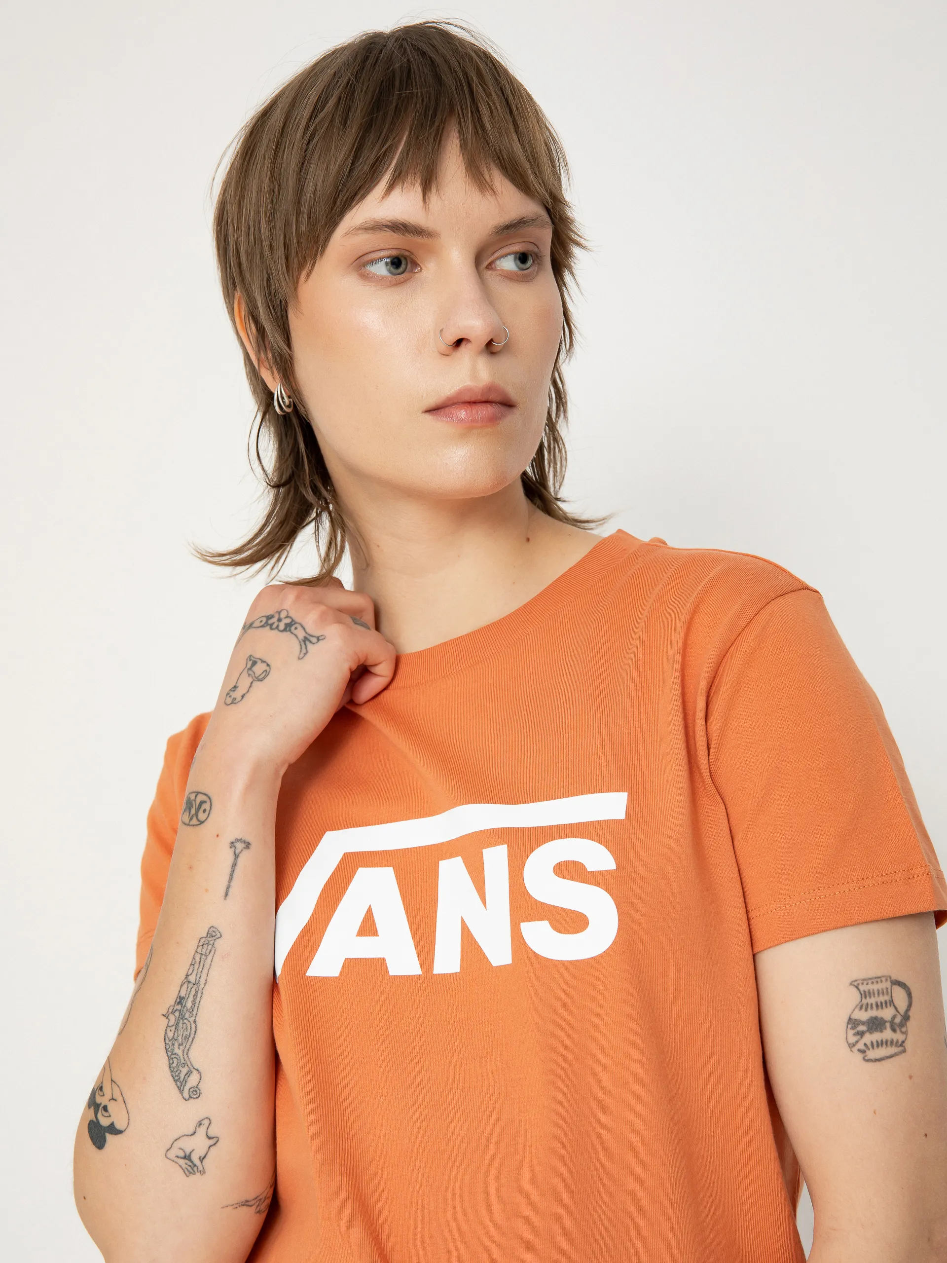 Vans Flying V Crew Wmn T-Shirt (flying v autumn leaf)