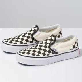 Vans - Kids Checkerboard Slip-On