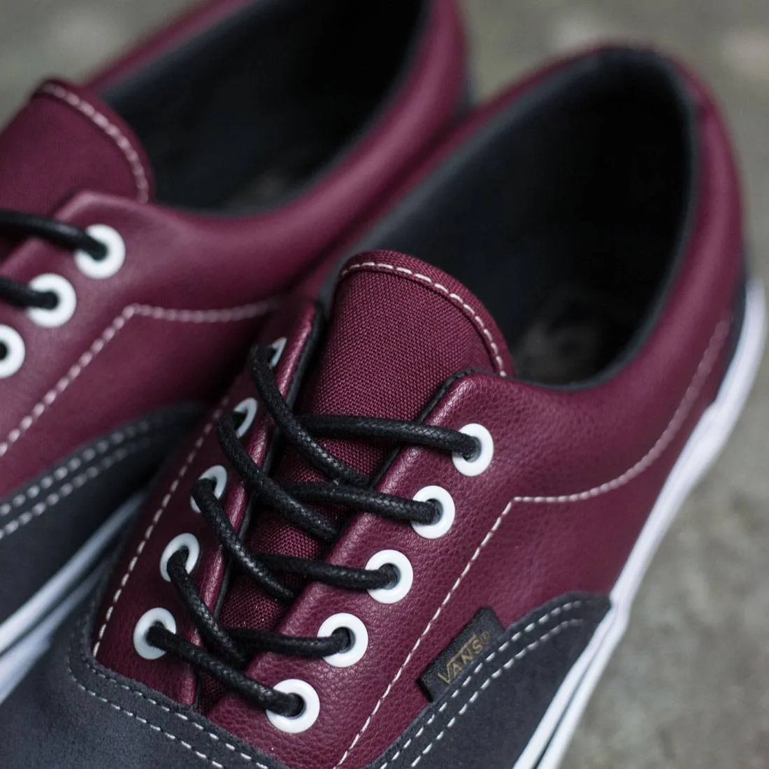 Vans Men Era - Suede And Leather (burgundy / port royale)