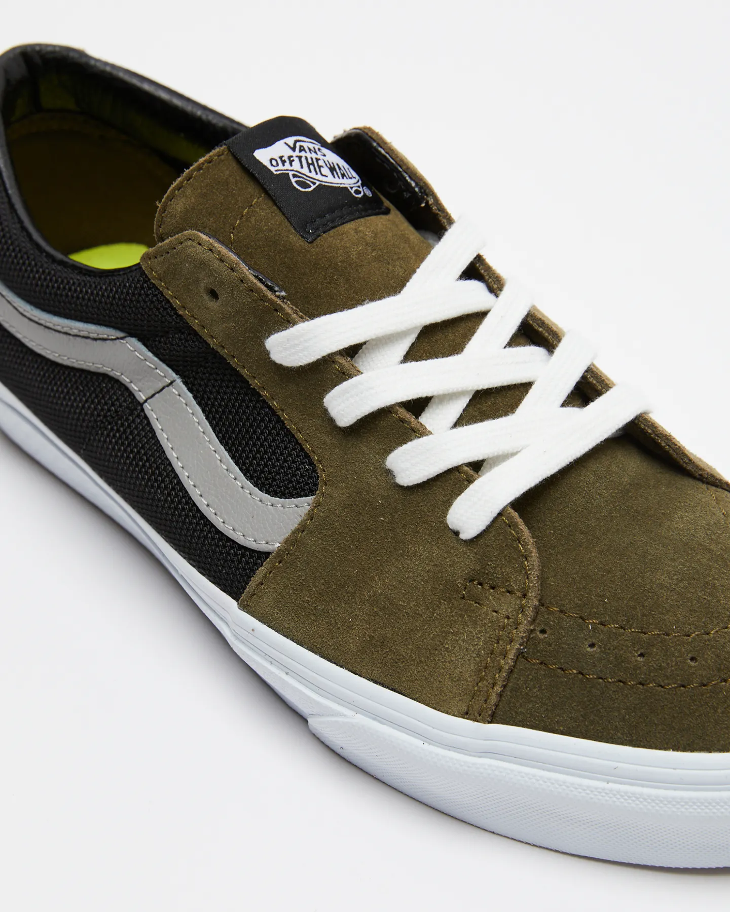 Vans Sk8-Low 2-Tone Olive/Black - Olive/Black | SurfStitch