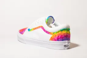 VANS SK8-LOW Original Custom 'Tie-Dye Pride' Premium Edition