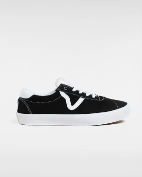 VANS Skate Sport Black/black/white (black/black/whi) Unisex Black