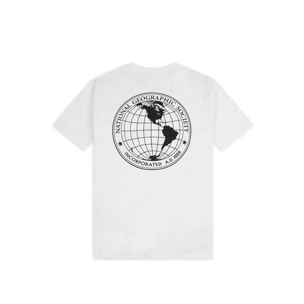 Vans x National Geographic Gobe T-Shirt White VN0A4MSHWHT