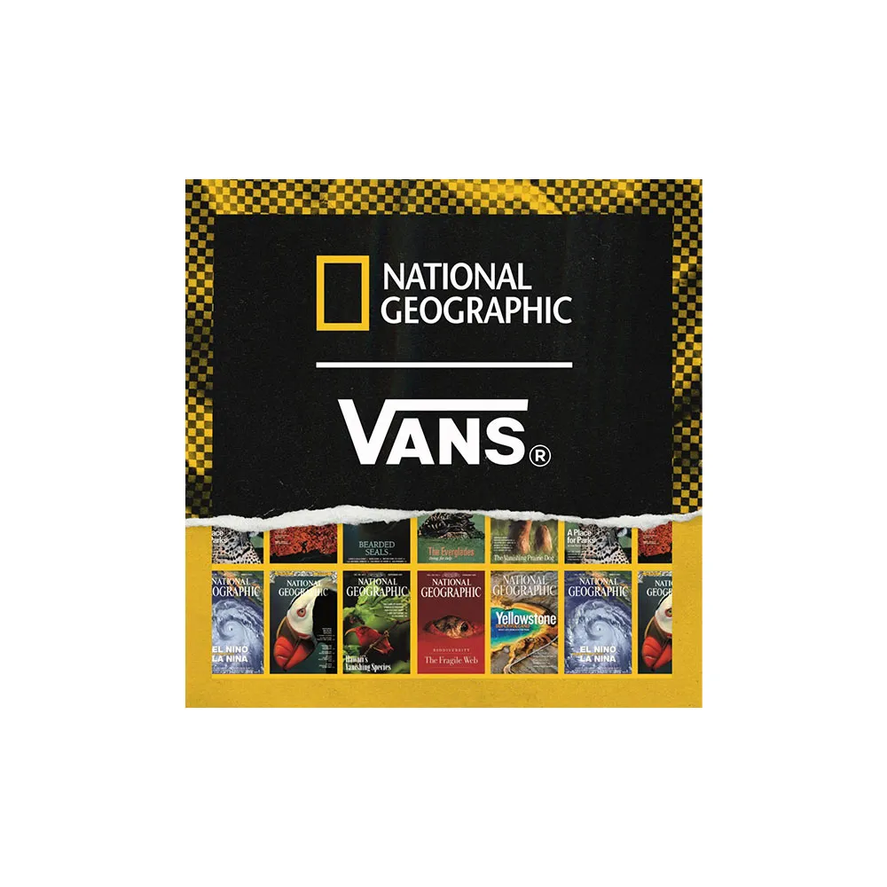 Vans x National Geographic Gobe T-Shirt White VN0A4MSHWHT