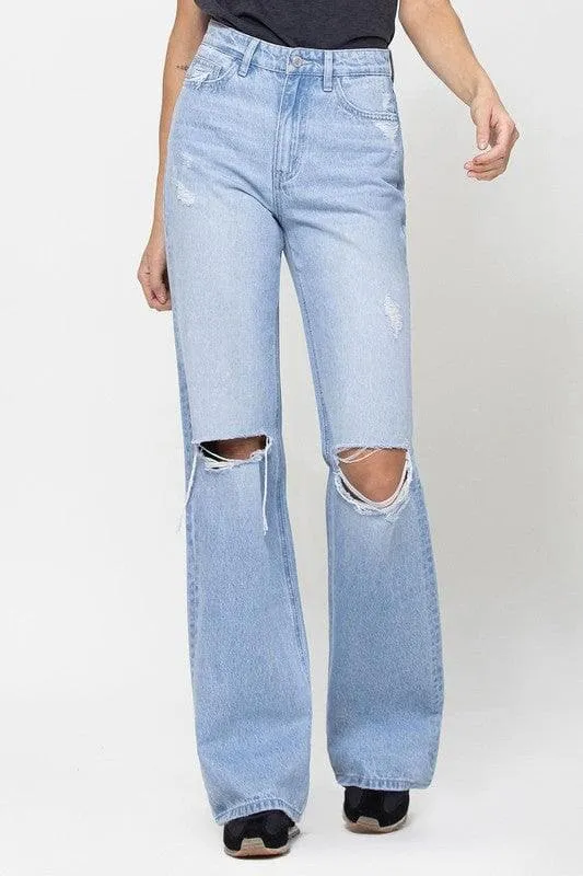 VERVET by Flying Monkey 90s Vintage Flare Jeans