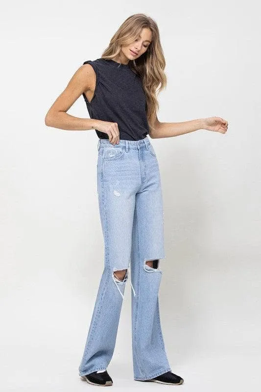 VERVET by Flying Monkey 90s Vintage Flare Jeans