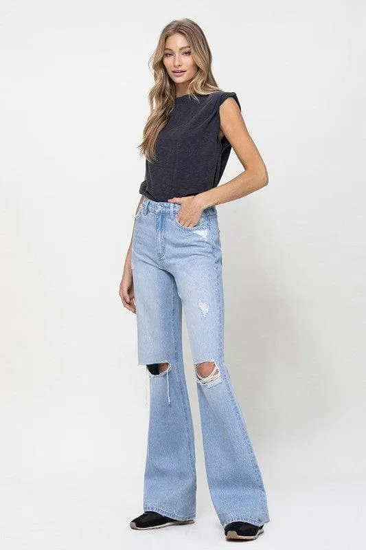 VERVET by Flying Monkey 90s Vintage Flare Jeans