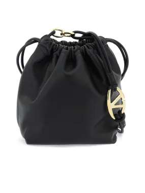 Vlogo Pouf Leather Bucket Bag