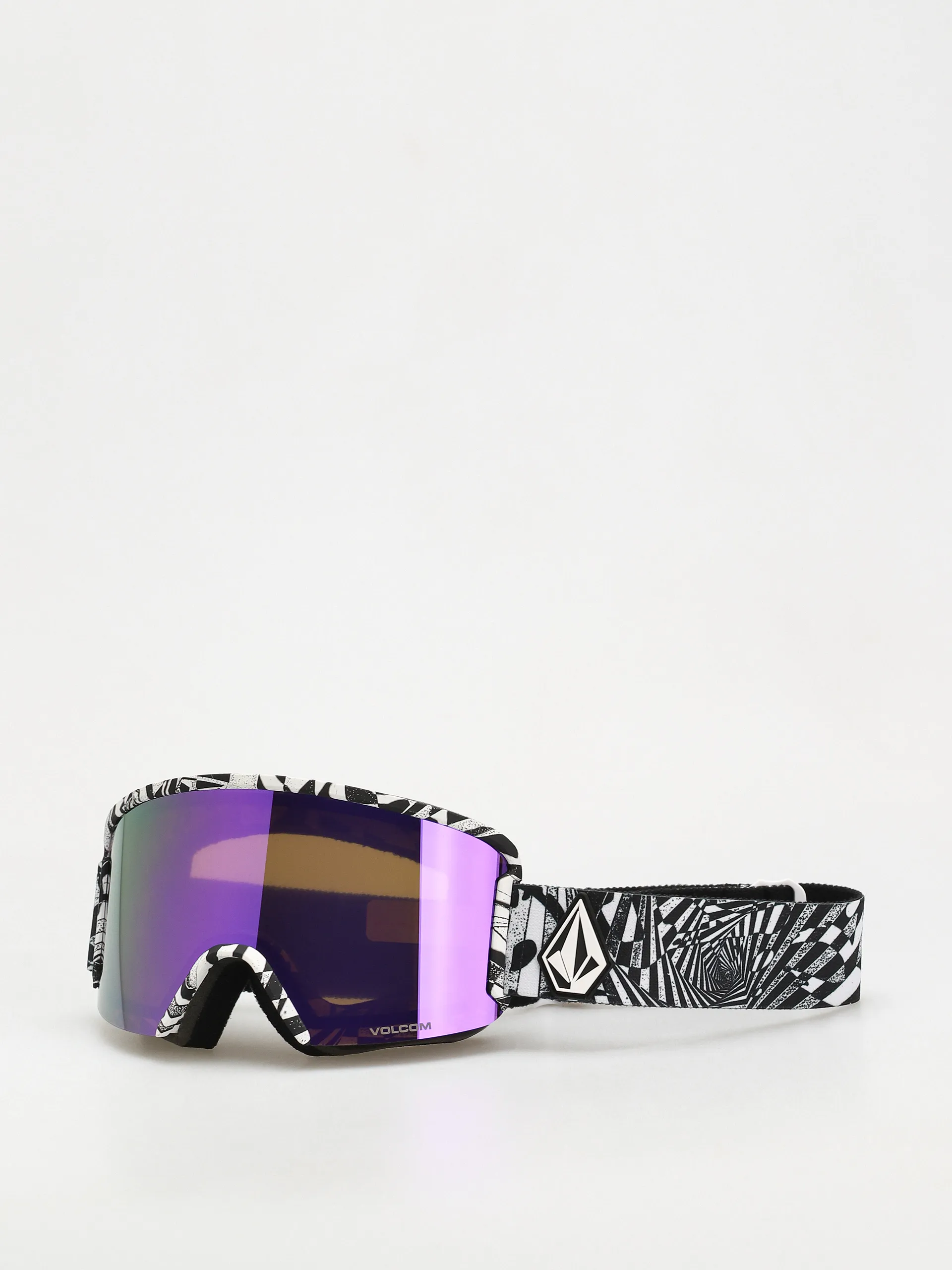 Volcom Garden Goggles (op art/purple chrome+bl yellow)