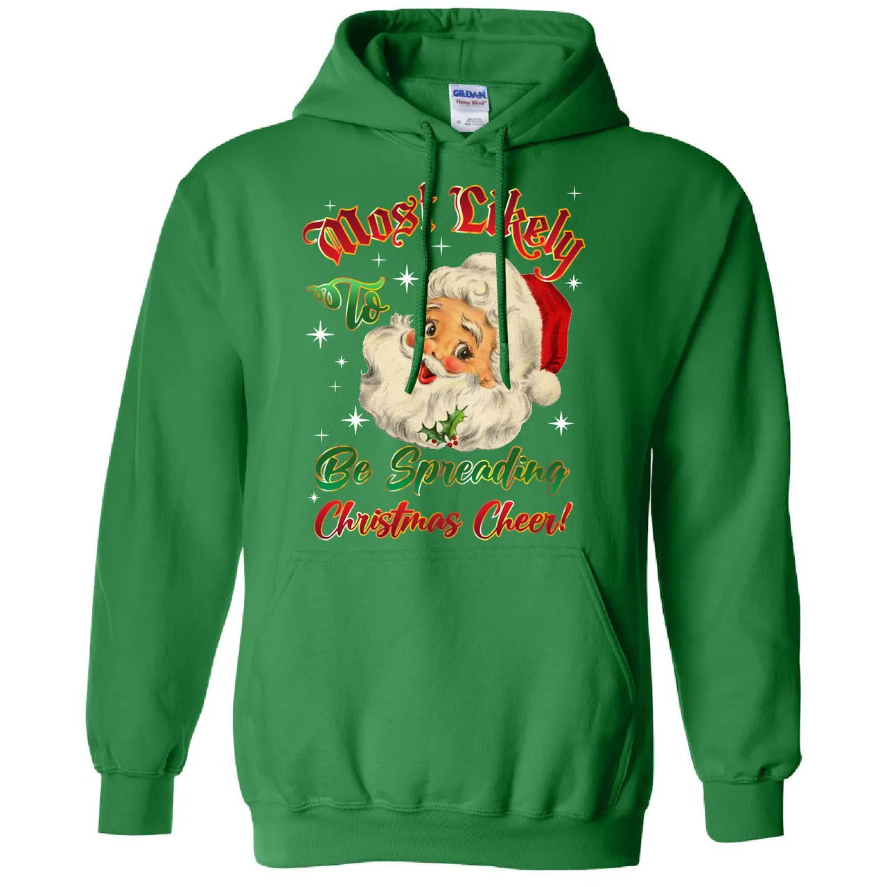 Women's Christmas "Most Likely..." Graphic Pullover Hoodie