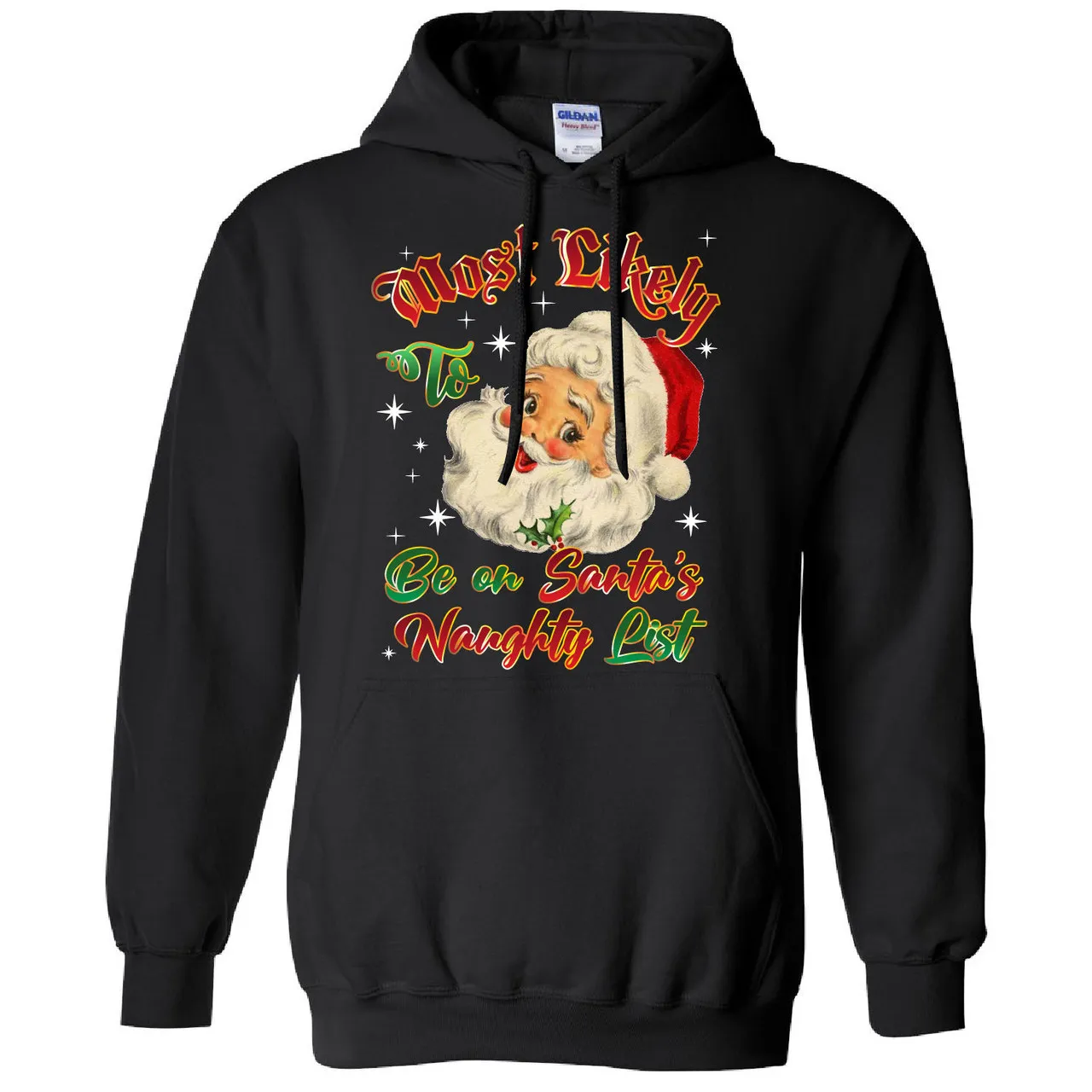 Women's Christmas "Most Likely..." Graphic Pullover Hoodie