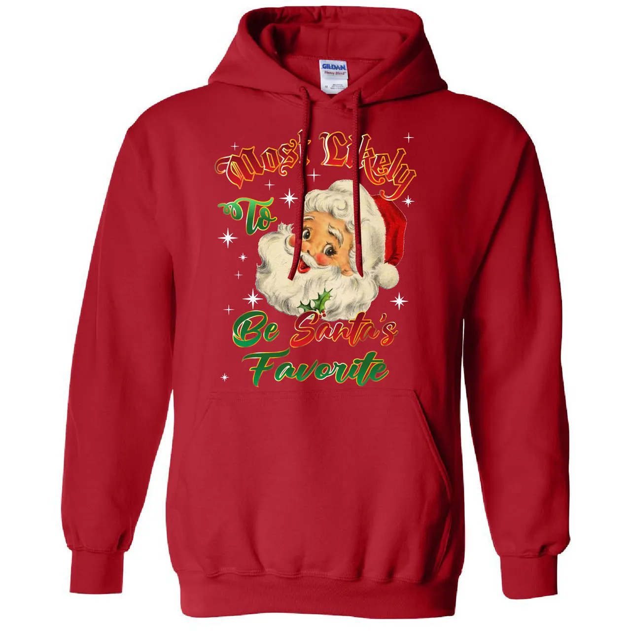 Women's Christmas "Most Likely..." Graphic Pullover Hoodie