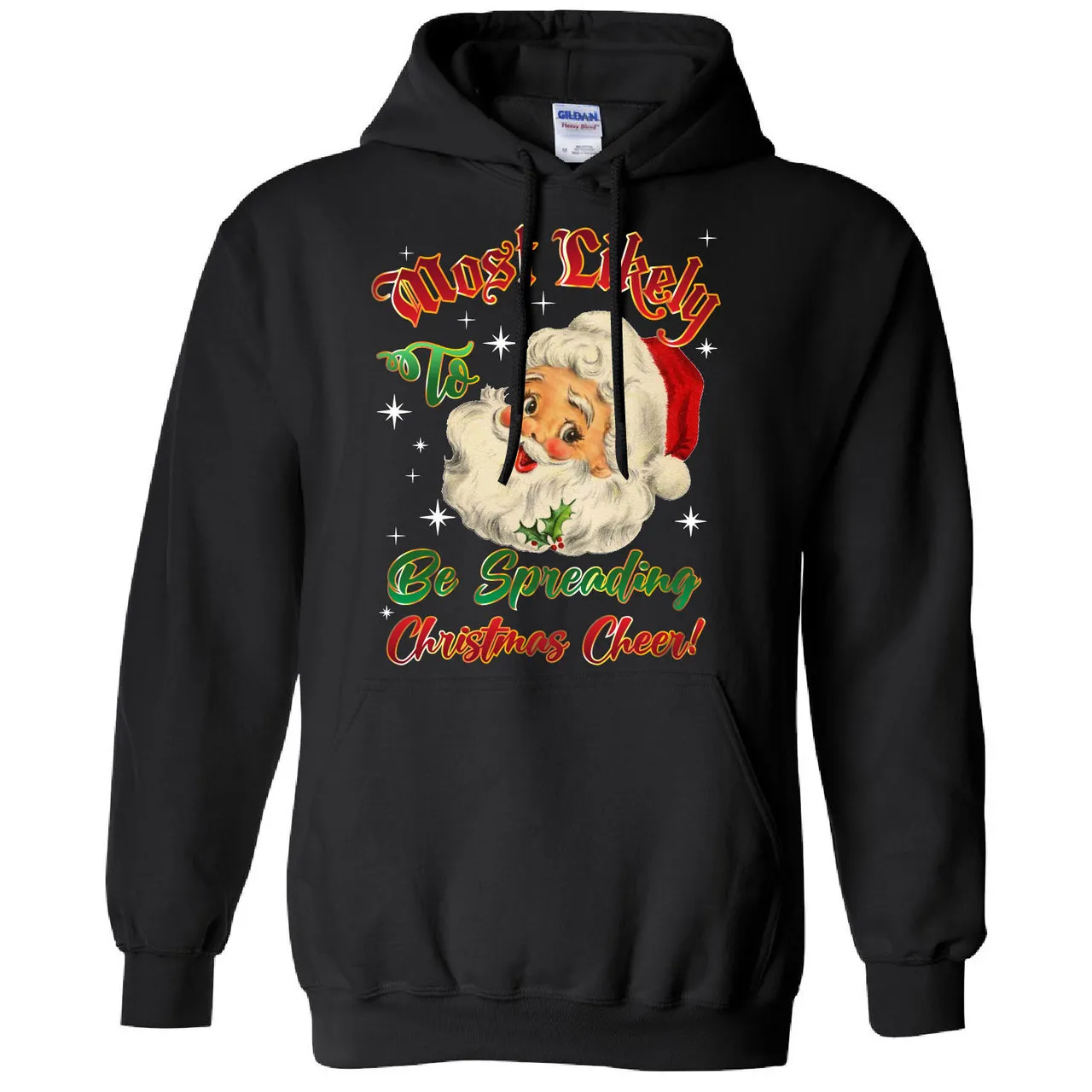 Women's Christmas "Most Likely..." Graphic Pullover Hoodie